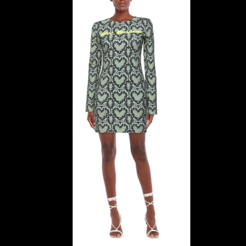 NWT Love Moschino shirt dress. Size 10